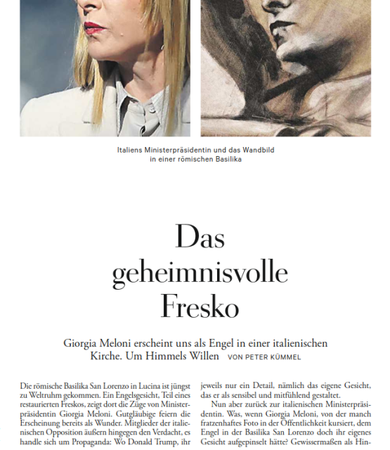 Die Zeit – Zeitungsartikel über Giorgia M.